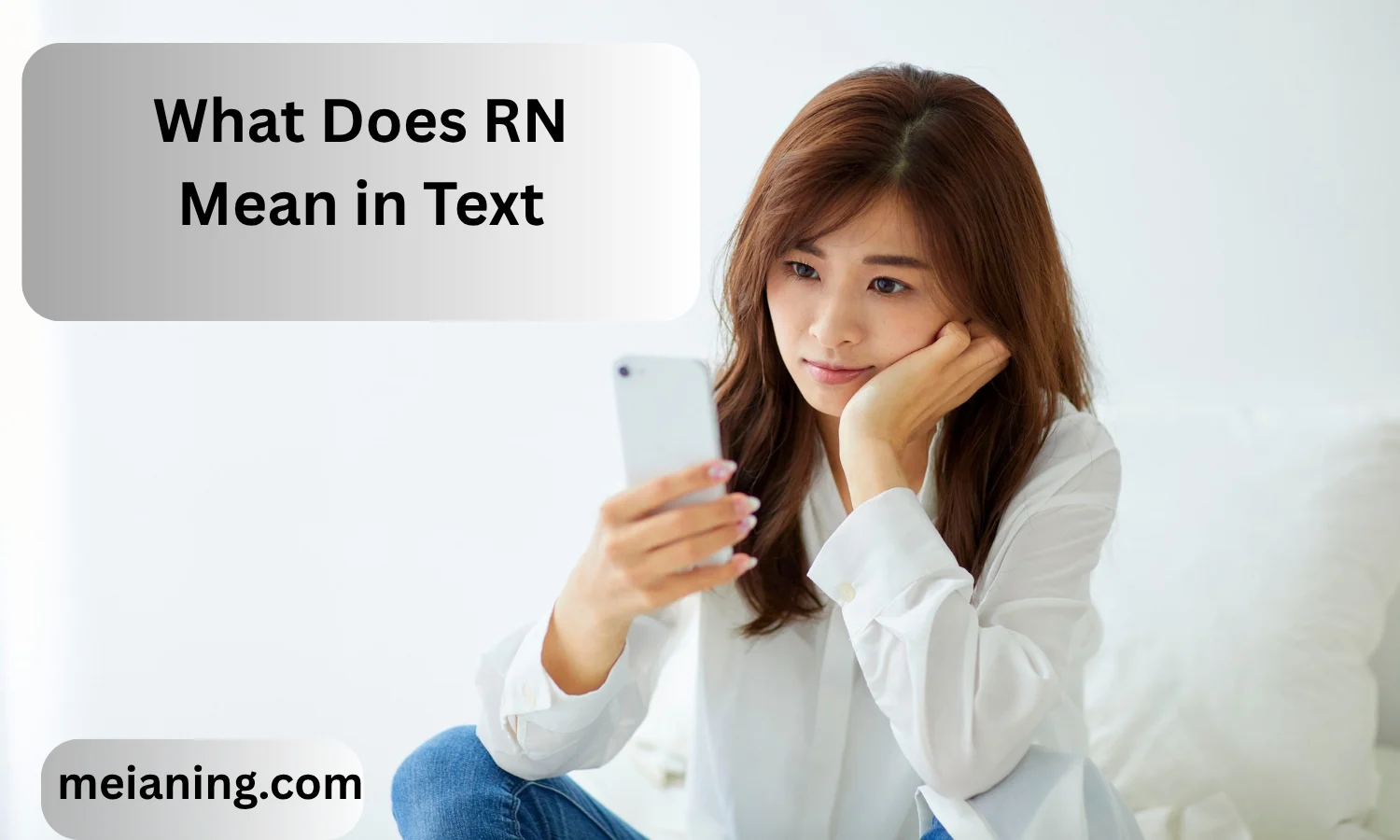 What Does RN Mean in Text